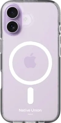 Image de Étui pour téléphone portable iPhone 17, Native Union (RE)Clear avec MagSafe, Transparent