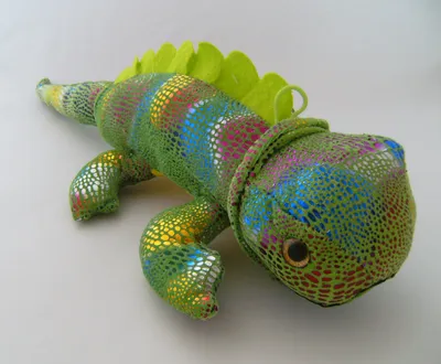 Produktbild von Plüschtier Echse 57 cm, grün, Kuscheltiere Stofftiere Eidechsen Echsen Waran Gecko