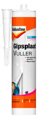 Productafbeelding van Gipsplaat vuller wit 310 ml Alabastine