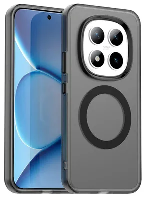 Produktbild von Handyhülle für Xiaomi Redmi Note 15 Pro Plus 5G / POCO M8 Pro 5G, Techsuit CandyCase MagSafe, Schwarz
