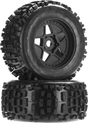 Produktbild von Arrma AR510092 dBoots Backflip MT 6S Reifen Felgensatz