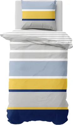 Produktbild von Nautica Home Bold Bettwäsche Set Satin Größe 135x200cm + 80x80cm