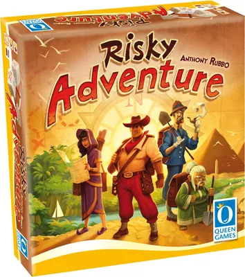 Produktbild von Queen Games 10191 - 'Risky Adventure'