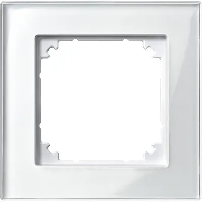 Image de Merten Cadre verre 1f.bril/ws 489119