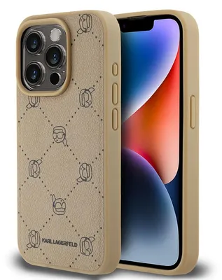 Obrázok produktu pre Puzdro Karl Lagerfeld Magsafe Karl Head Na Iphone 15 Pro Max - Bežowe
