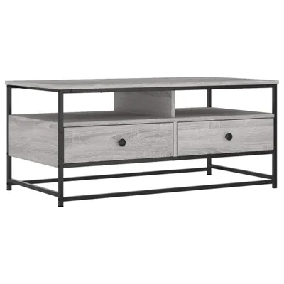 Produktbild von vidaXL Couchtisch Grau Sonoma 100x51x45 cm Holzwerkstoff