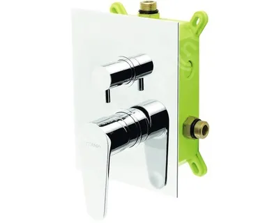 Obrázek produktu pro Podomítková sprchová baterie Novaservis Titania Fresh chrom BOX96051R,0