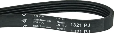 Produktbild von easyPART passend für 1321 PJ 5 Hutchinson SNC NEU Keilriemen 1321 PJ 5 Waschmaschine wie Bauknecht Philips Indesit C00104490