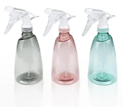 Productafbeelding van Plantenspuit spuitfles - Verstelbare sproeikop - Lekvrij - 500 ml - Transparant - Voor binnen