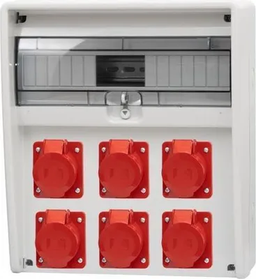 Immagine prodotto di 17M Quadro di distribuzione ULISSE 6x32A/5P IP65