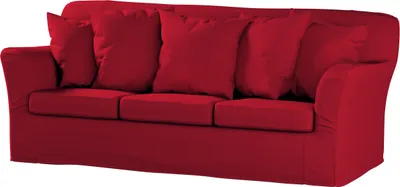 Produktbild von Dekoria Bezug für Tomelilla 3-Sitzer Sofa nicht ausklappbar, rot, Sofahusse, Tomelilla 3-Sitzer