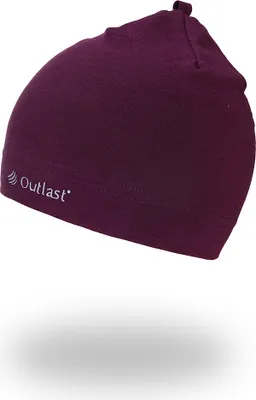 Produktbild von Beanie Mütze für Kinder Outlast® - Pflaumenfarbe, 3 | 42-44 cm