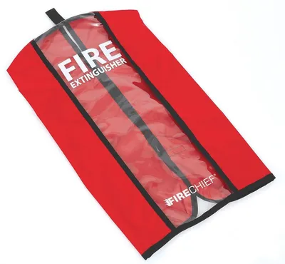 Brandblusserabdeckung groß - Rot