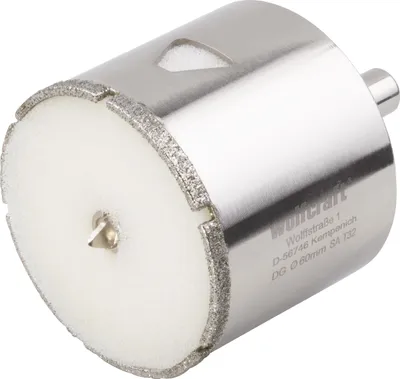 Image de wolfcraft 1 scie cloche diamantée Ø 60 mm, "Ceramic"