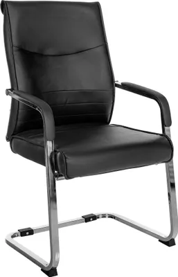 Produktbild von Besucherstuhl HLO-CP112 schwarz