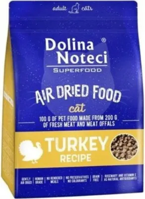 Produktbild von DOLINA NOTECI SUPERFOOD Putengericht Katzentrockenfutter 1kg