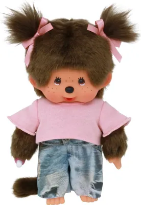 Produktbild von Monchhichi Puppe Street Fashion 20cm - trendiges Kuscheltier für Kinder