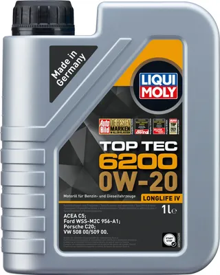 Produktbild von LIQUI MOLY Top Tec 6200 0W-20 Motoröl 1 l