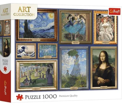 Image de Puzzle 1000 – Collection de chefs-d'œuvre d'art TREFL