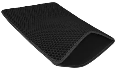 Immagine prodotto di Tappetino per lettiera per gatti, 60 x 45 cm, colore nero