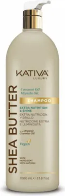 Produktbild von Kativa Sheabutter-Kokosnuss- und Marulaöl-Shampoo 1000 ml
