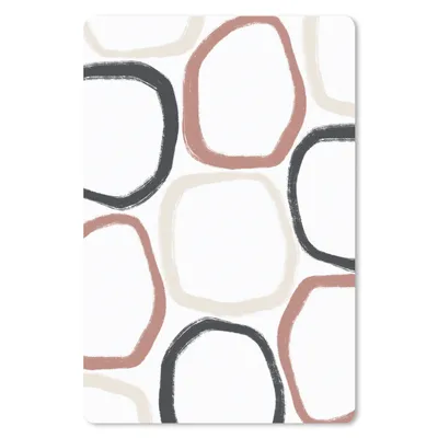 Produktbild von MuchoWow® Mauspad Mousepad Minimalismus - Geometrische Formen - Pastell - Muster 18x27 cm - Mousepads - Maus Mat - Pad - Mausunterlage