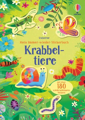 Produktbild von Mein Immer-wieder-Stickerbuch: Krabbeltiere