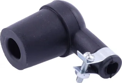 Produktbild von Zündkerzenstecker Silikon, schwarz kompatibel für Roller, Moped, Vespa Universal