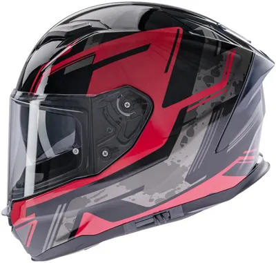 Image de Casque Spec-X Sx-82.03/r1 rouge/noir/gris Xl Pinready