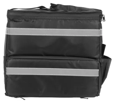 Produktbild von Lebensmittel-Lieferrucksack mit erweiterbarem Volumen - isolierte Pizzataschen