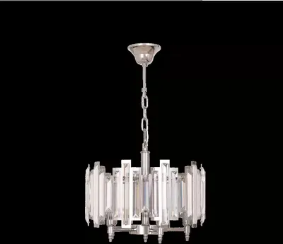 Image de Lustre Lampe Lampe à suspendre Luminaires Éclairage Lustre argenté