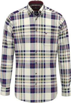 Zdjęcie produktu dla Colorful Check, B.D., 1/1 368, kolor głęboki merlot, rozmiar L