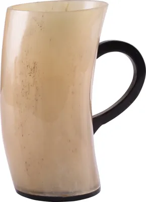 Produktbild von Trinkbecher / Bierkrug aus Horn