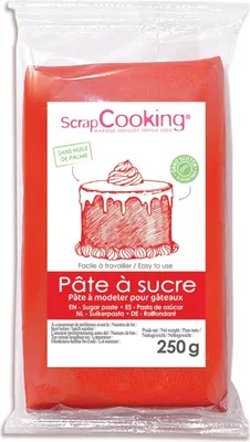Zdjęcie produktu dla Fondant - czerwony