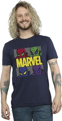 Produktbild von Marvel - T-Shirt für Herren BI38283 (4XL) (Weiß)