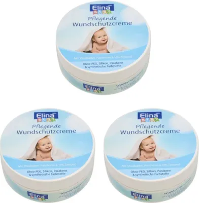 Produktbild von 3 St.x 200 ml Elina Baby Wundschutzcreme Babycreme