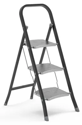 Image de Evila Originals, barrières de sécurité en acier 100%, capacité de charge de 150 kg, couleur argent/gris, dimensions 43,5 x 105,5 cm