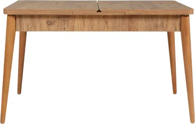 Immagine prodotto di Dmora Tavolo Allungabile Dschubba 80x165x75h cm Marrone Quercia, Allungabile 8 Posti