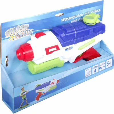 Produktbild von SF Wasserpistole,Schuss-u.Pumpfunkt.34cm
