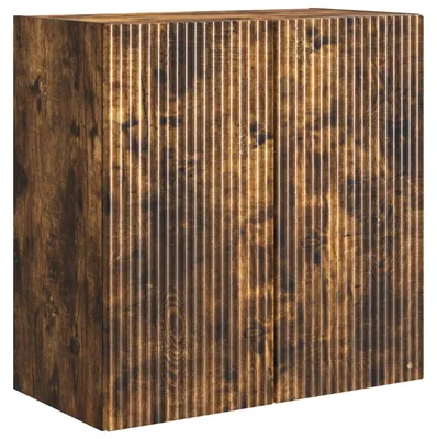 Immagine prodotto di vidaXL Armadio a muro in rovere affumicato 59 x 31 x 60 cm in materiale derivato dal legno