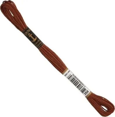 Zdjęcie produktu dla Anchor Stranded Bawełna 00358 8 m Przędza do haftu