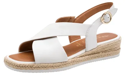 Produktbild von Tamaris Comfort Sandalette - Weiß Leder : 36 : Normal Größe: 36 Weite: Normal