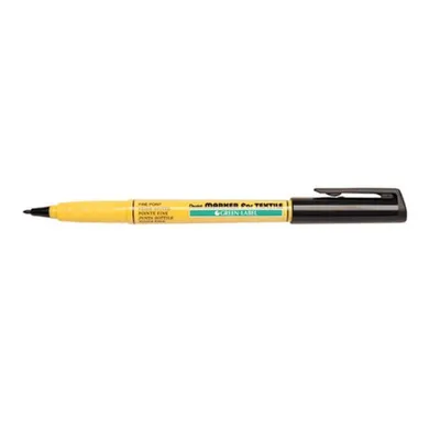 Obrázek produktu pro Pentel NM10-AO, 1 kusů, Černá, Jemný hrot, Černá, Žlutá, Kulatý, 2 mm