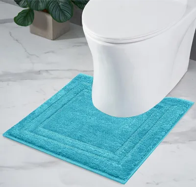 Obrázek produktu pro Podložka do koupelny, superabsorpční, 45x45 cm, protiskluzová, vhodná do koupelen a na toalety