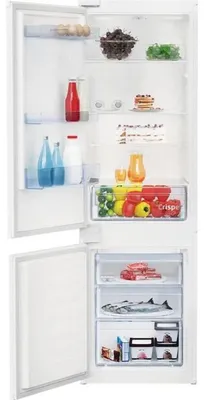 Produktbild von Beko BCSA285K4SNLH, 271 l, NoFrost-Funktion (Kühleinheit), SN-ST, 3,6 kg/24h, E, Weiß