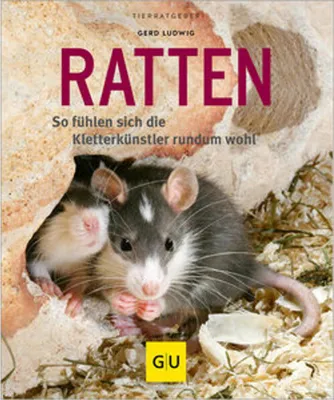 Produktbild von Ratten als Heimtiere glücklich & gesund 12 x 3,5 cm Kletterkünstler rundum wohl