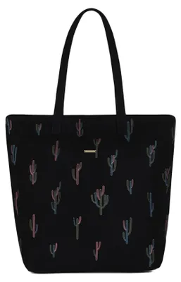 Image de Sac cabas en toile pour femmes, sac à bandoulière spacieux et durable
