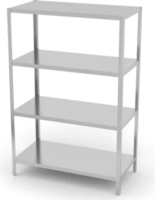Immagine prodotto di HENDI Scaffale con 4 ripiani - avvitati, Linea Cucina, 800x400x(H)1800mm