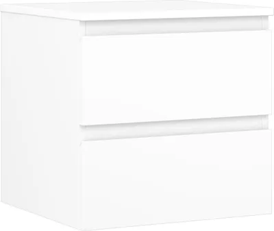 Obrázok produktu pre Mexen Orio kúpeľňová skrinka 50 cm s pracovnou doskou, 2 zásuvky, biela matná - 91A10-05047-2-BFFC01