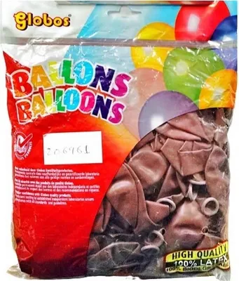 Obrázok produktu pre Globos - Jednofarebné - balóny, latexové 100 ks SG34582 (25,4 cm) (bordová červená)